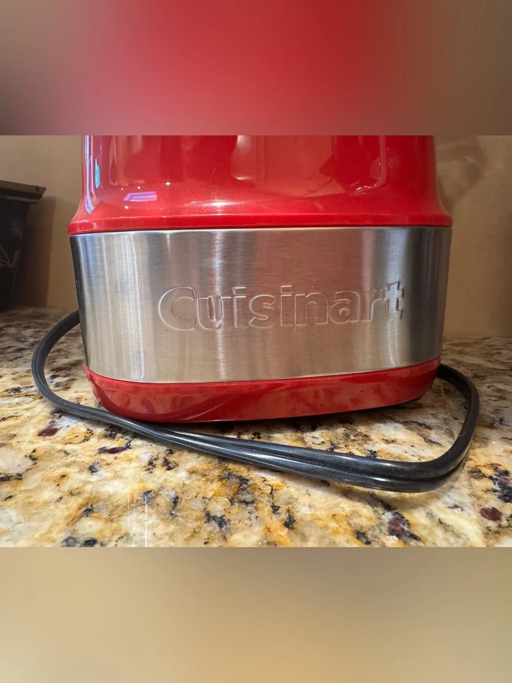 Cuisinart Red and Silver Hot Air Easy Popcorn 🍿 Maker CPM-150 Clean/ Fun